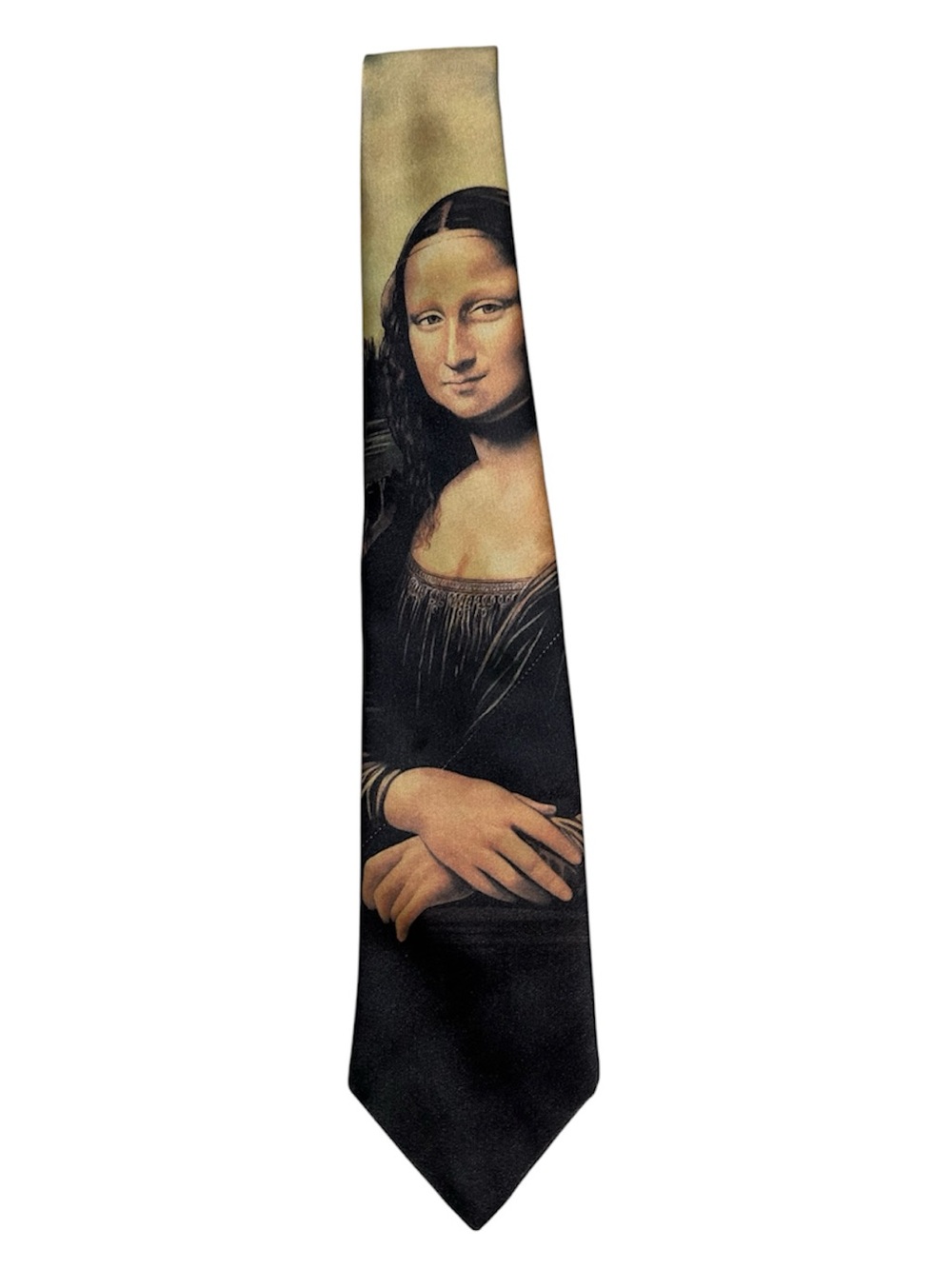 Ralph Marlin Mona Lisa collectible necktie 
Made in USA vintage 1992